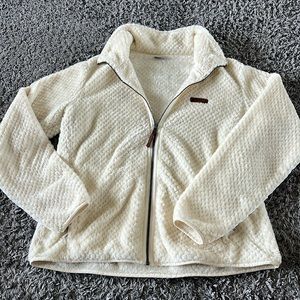 Cream Colored Columbia Jacket